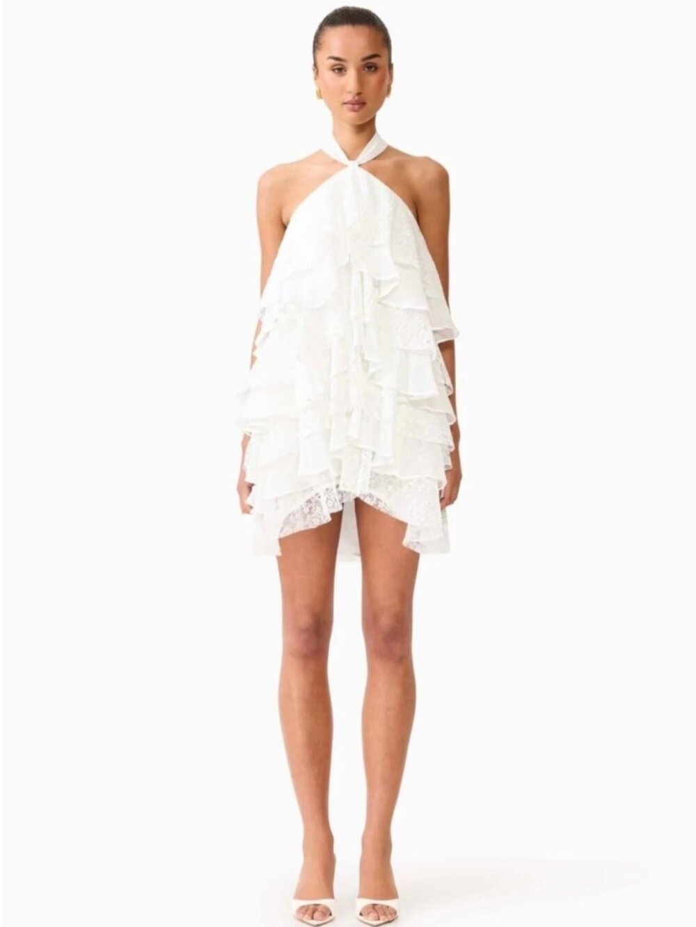 Elliatt Poppy Tiered Mini Dress